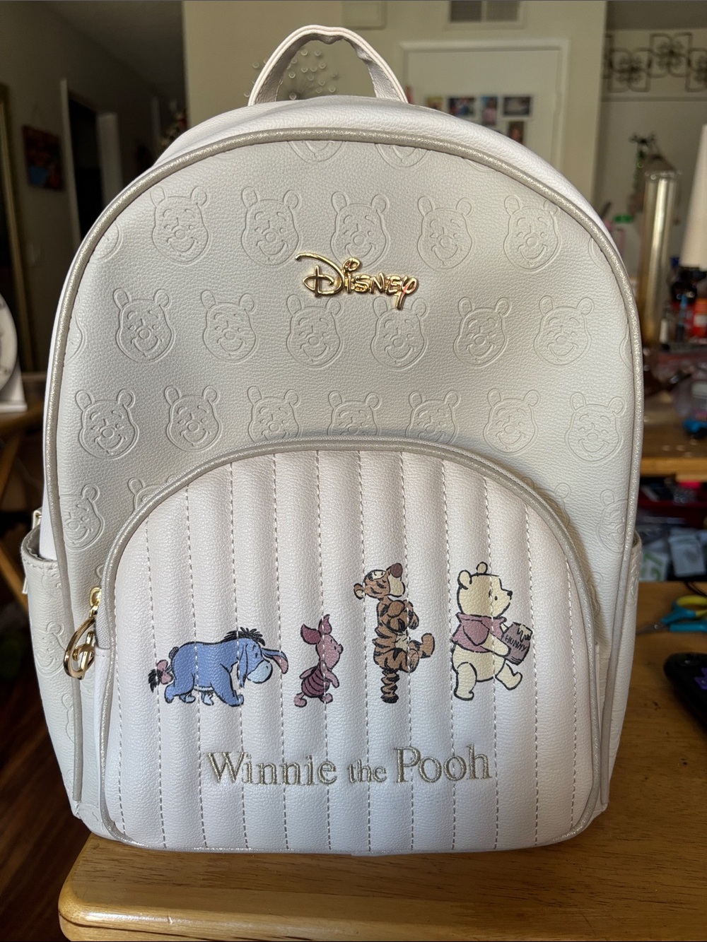 Disney Winnie the Pooh Primark Ecru Backpack NWT Eeyore Piglet Tigger